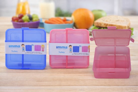 İmma 505 Üç Bölmeli Saklama Kabı