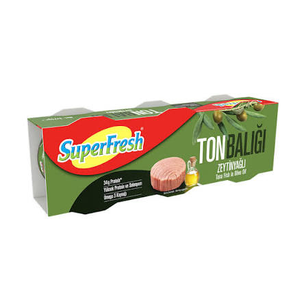 S.fresh Ton Balık 3x75gr Z.yağlı