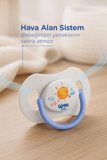Wee Baby Cam Biberon ve Emzik Başlangıç Seti- Erkek