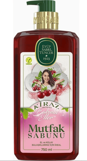 Eyüp Sabri Tuncer Mutfak Sabunu Kiraz Sıvı Sabun 750 Ml Pet Şişe