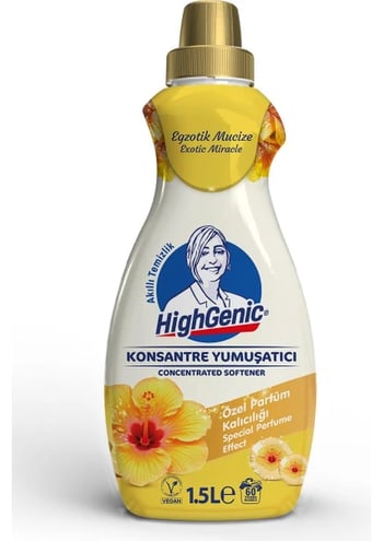 Highgenic Çamaşır Yumuşatıcı Egzotik Mucize 1500