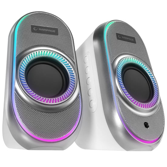 Rms-x3 2.0 6w Bluetooth Özellikli Beyaz Multimedia Rgb Işıklı Gaming Usb Speaker