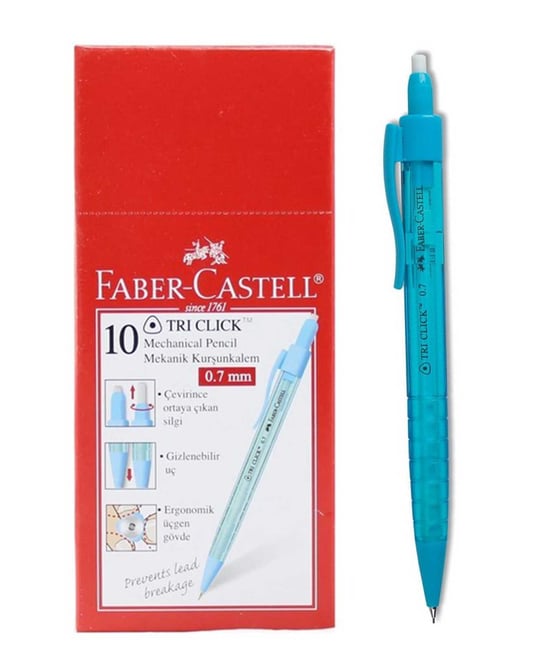 Faber-castell Triclick Versatil 0.7 Mm Mekanik Kurşun Kalem 10'lu Paket