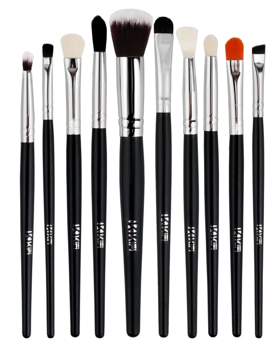 10 Lu Göz Makyaj Fırça Seti