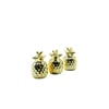 İ12-136 ( Ananas & Orta ) ( Gold & Seramik ) Biblo & Dekoratif Süs Eşyası
