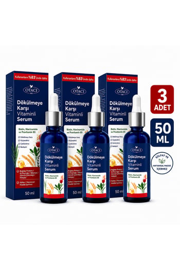 Otacı Dökülmeye Karşı Klinik Serum 50 Ml X 3 Adet