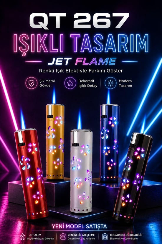 Toscow Qt 267 Işıklı Çakmak