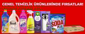 Hafta Sonu Fırsatları! Genel Temizlik Ürünleri! kampanya resmi