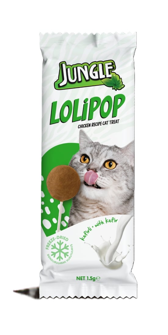 Jungle Kedi Lolipop Kefirli 1,5 Gr