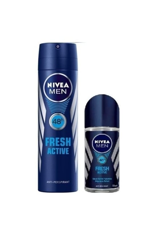 Nivea Fresh Active Erkek Deodorant 150 Ml + Roll-on 50 Ml