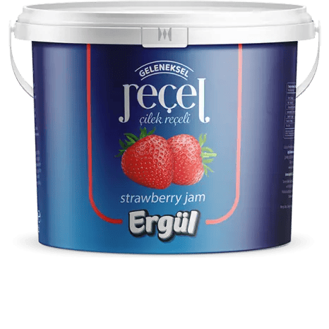 Ergül Çilek Reçeli 5 Kg