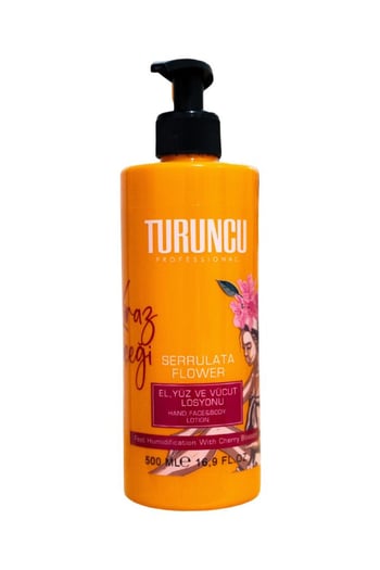 Turuncu Kiraz Çiçeği Özlü El Yüz ve Vücut Losyonu Balsam 500 Ml