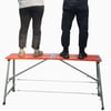 Asvera Katlanabilir Alüminyum Çalışma Platformu 120 Cm Yükseklik Ayarlı İskele Merdiven