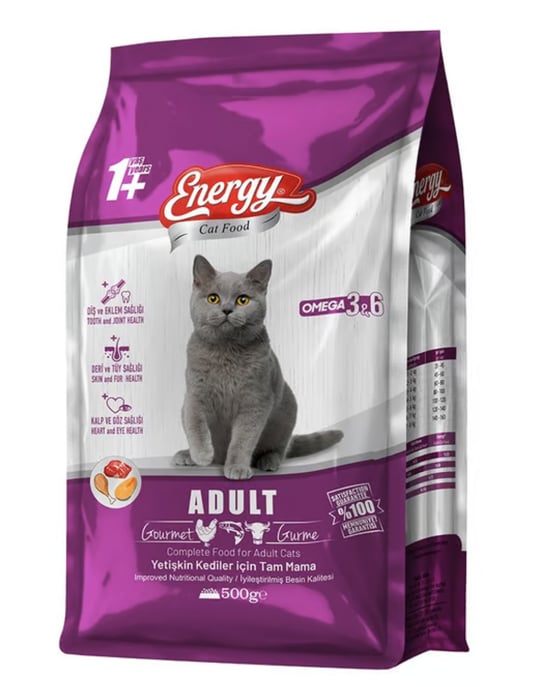 Energy Kedi Maması 500 Gr Gurme
