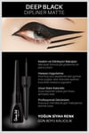 C.arley Mat Siyah Dipliner - Deep Black Dipliner Matte