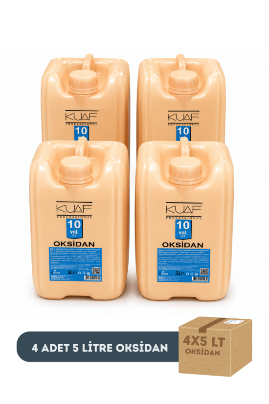 Kuaf Profesyonel Oksidan 5 Litre 10 Volüm x 4 Adet (1 Koli)