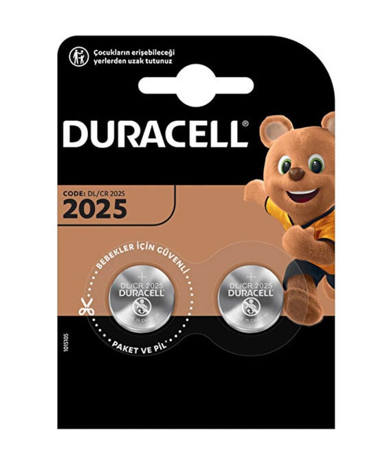 Duracell Düğme Pil 2025 2'li 3 Volt