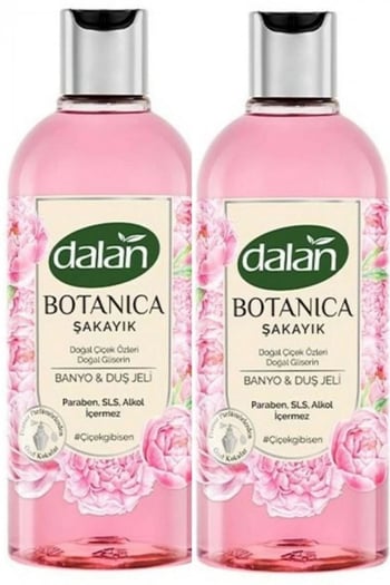 Botanica Duş Jeli 500ml Şakayık 2 Adet