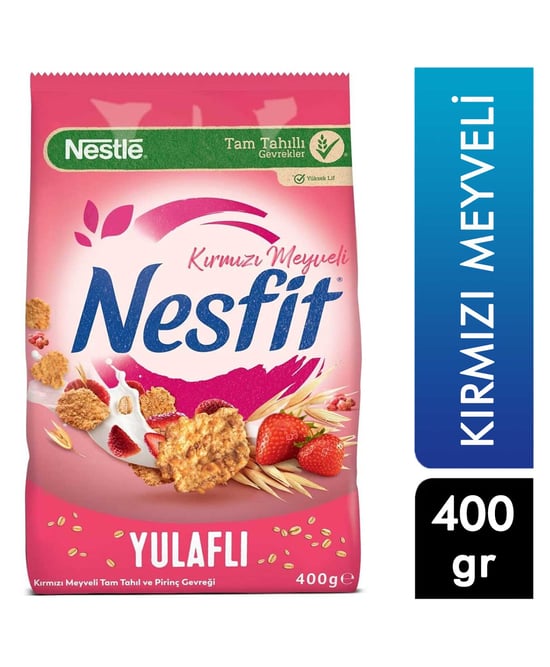 Nestle Nesfit Gevrek 400 gr Kırmızı Meyveli