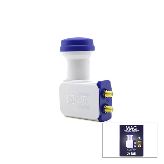 T&smart-5172 ( 2li ) Uydu ( Lnb ) Universal Twin ( Full Hd & 3d & 0.1db )