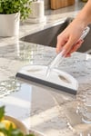 Şeffaf Camsil - Su Çekici Cam Çek - Ekstra Güçlü Silikon Suyu Tutan - Tezgah Çek Çek - 20cm Genişlik