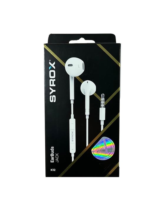 SYROX K12 KULAKLIK JACK GİRİŞ MİKROFONLU