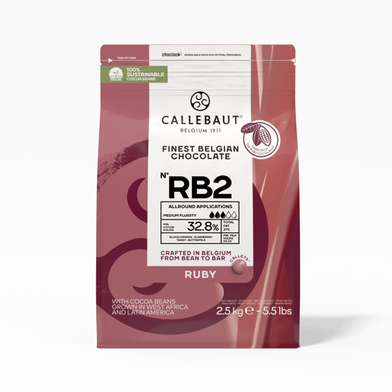 Callebaut Drop Rb2 Ruby 2.5 Kg