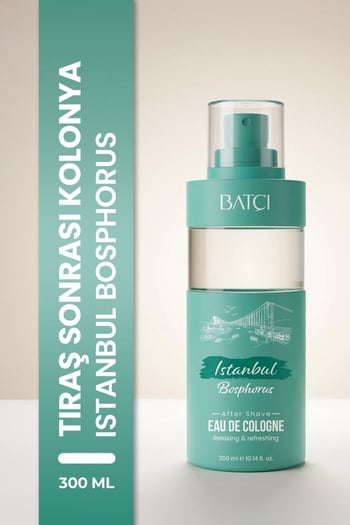 Batçı After Shave Tıraş Sonrası Edc Kolonya 300 Ml İstanbul Bosphorus