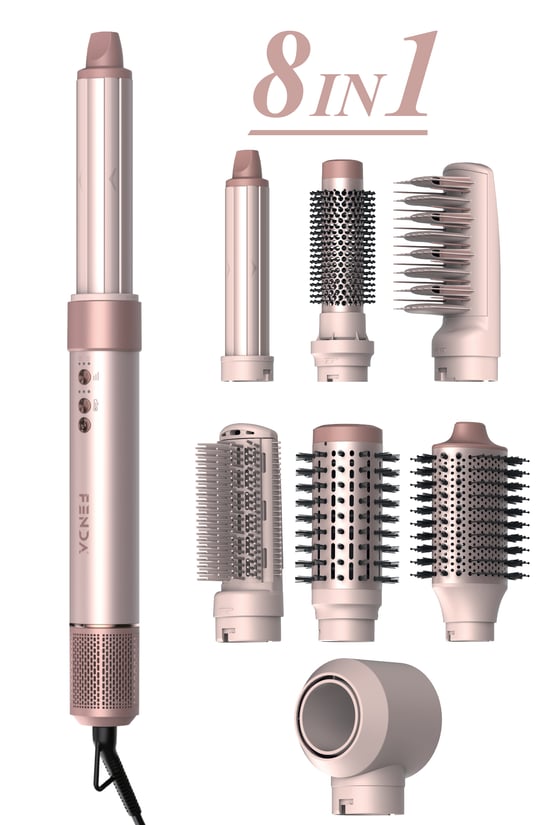 Fenda Multi Hair Styler: Profesyonel Saç Şekillendirme ve Kurutma Seti FNDSACMS0001