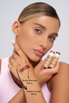 Kuatra Amber Crystal – Doğal Bakır Işıltı Highlighter Stick | Nemlendirici & Antioksidan