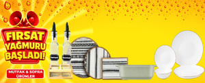 Fırsat Yağmuru Başladı!-Sofra & Mutfak Ürünleri! kampanya resmi