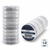 Crystaline İ14-004 ( Size:1.0 & 4mt ) ( Şeffaf & Lastikli ) Misina İpi