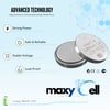 Maxycell 12 Adet 1632 Cr1632 Dl1632 3v Lityum Madeni Para Pilleri