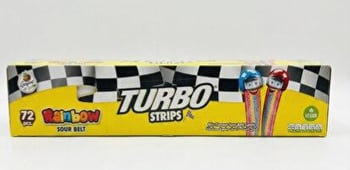 Turbo Rainbow Metre Şeker 72li