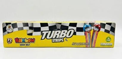 Turbo Rainbow Metre Şeker 72li