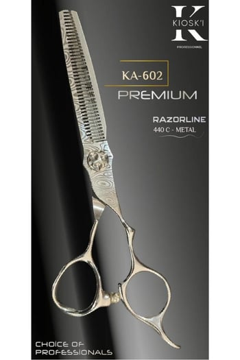 Kioski Profesyonel Premium Lüks Ara (efile) Makas 440-c 6 Numara Ka-602