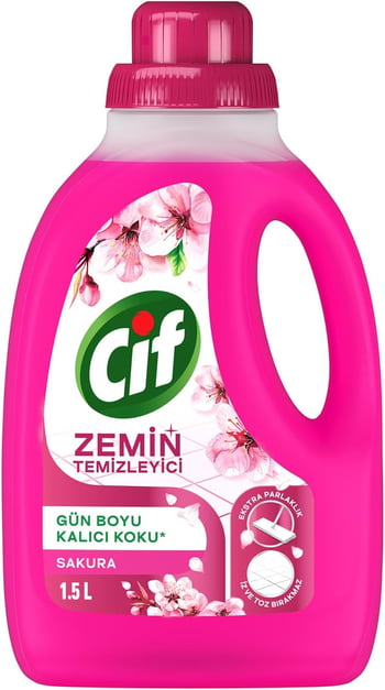 Cif Yüzey Temizleyici Sakura 1500 Ml