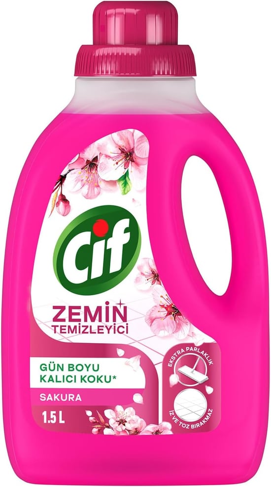 Cif Yüzey Temizleyici Sakura 1500 Ml