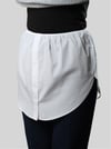 Hürrem Bone Beyaz Gömlek Etek İçlik Terikoton Düz 1021_42