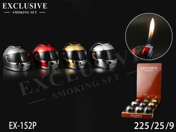 Exclusıve 152 Motor Kaskı Çakmak 9 Lu