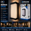 Ars-348954 ( Ip66 ) ( 50.000 Saat Led Ömrü ) ( 22w ) Berrak Led Aplik Duvar Lambası