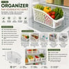 Urve Ur-3563 ( 25x13x8cm ) ( Beyaz ) ( Orta ) ( Düzenleyici ) Plastik Çok Amaçlı Organizer