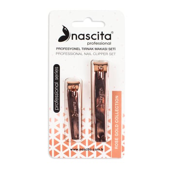 Nascita Bronz Tırnak Makası Seti 2'li Nasxmksset05