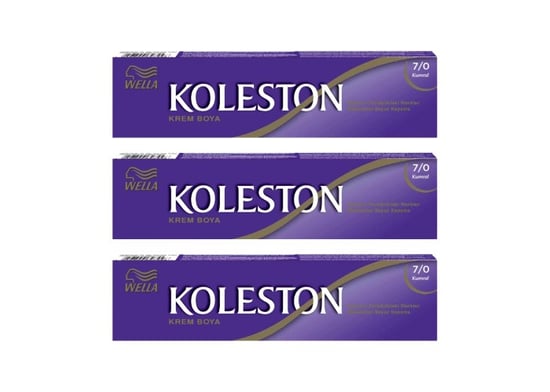 Koleston Tüp Boya 50 Ml - 7.0 Kumral 3 Adet