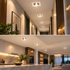 Ack Ah03-08030 Beyaz Kare Sıva Altı Led Spot Kasası