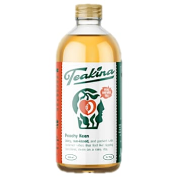 Teakina Şeftali & Zencefil Demleme Çay 330 Ml