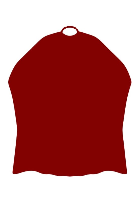 Lüx Penuar Berber Önlüğü Dijital Baskı 120x160 Cm Model: Bordo