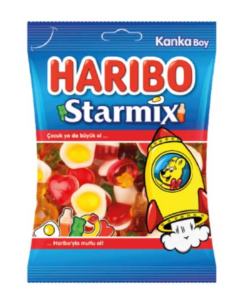 Haribo Yumuşak Şekerleme 80 Gr Star Mix