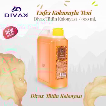 Divax 60°tütün Kolonyası Bidon 900 Ml.