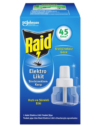 Raid Elektro Likit 45 Gece Yedek
